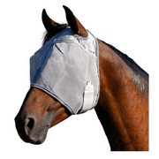 Cashel CFMAS Crusader Soft Coated Nylon Micromesh Horse Fly Mask Without Ears