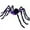 Purple-C, variant on Halloween Decorations 4.9Ft Giant Halloween Spider Decoration 38Led Light Up Black Hairy Spider with Red Lighted Eyes Battery Operated Realistic Scary Fake Spider for Yard Party Haunted House Decor