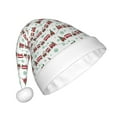 thumbnail image 2 of Cauagu Christmas Train for Adult Christmas Hat,1-Pack Xmas Holiday Hat Santa Hat for Women & Men Festive Headwear Accessories Fit for Christmas/New Year/Party, 2 of 6