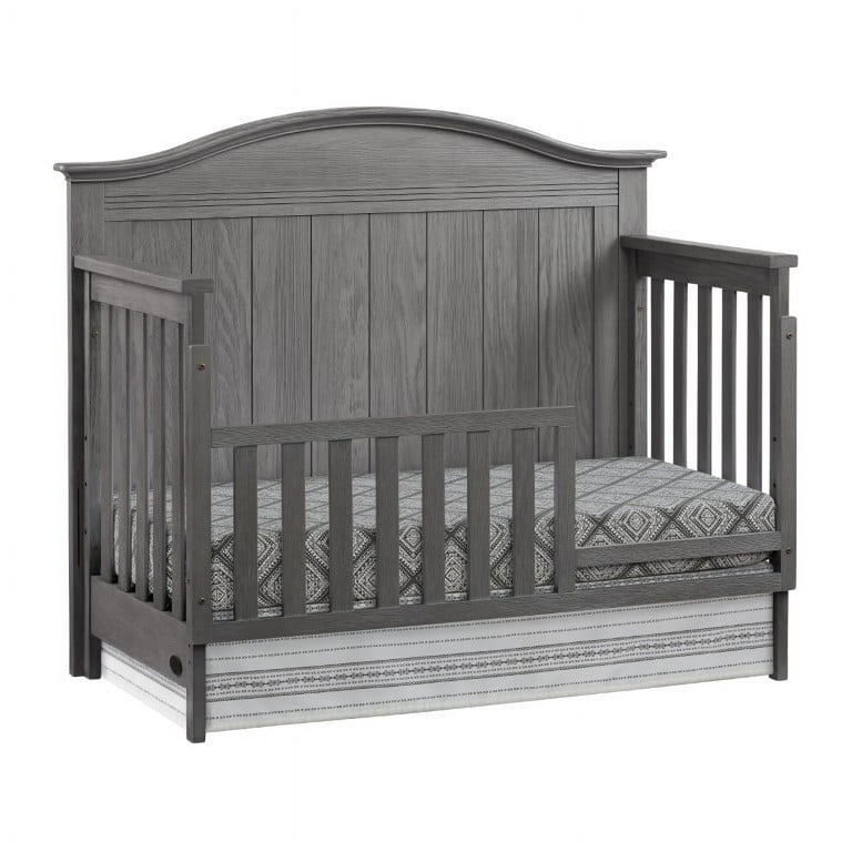 Free Shipping Soho Baby Sheridan 4 in 1 Convertible Crib Graphite Gray Walmart