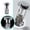 Silver, variant on Bathroom Drain Hair Catcher with Removable Stainless Steel Filter Mesh for and Shower