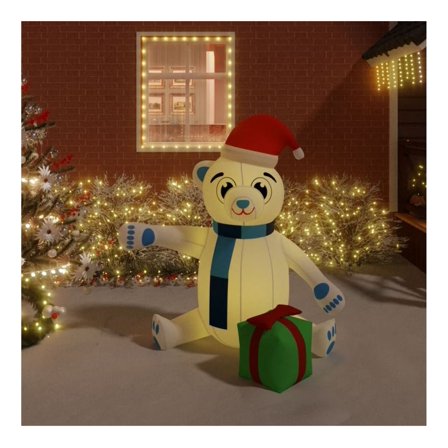 Inflatable Teddy Bear LED 70.9"