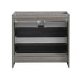 thumbnail image 4 of Fresca Fcb9336 Lazzaro 36" Free Standing Modern Bathroom Cabinet Only - Glossy Ash Gray, 4 of 4