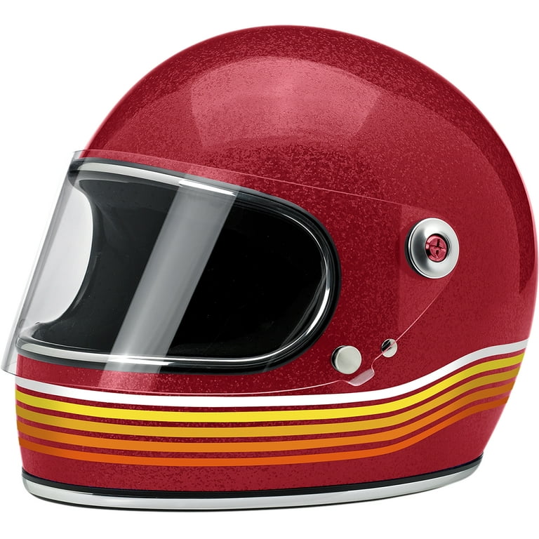 BILTWELL Gringo S Full Face Spectrum Helmets Red Medium GS
