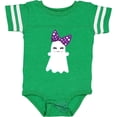thumbnail image 3 of Inktastic Little Ghost, Cute Ghost, Ribbon, Halloween Girls Baby Bodysuit, 3 of 5