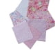 thumbnail image 5 of Toystoory 7 piezas de telas de algodón impresas, tela de costura acolchada Floral, costura para el hogar, , artesanía DIY Tela de costura y artesanía 50x50cm, 5 of 6