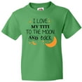 thumbnail image 3 of Inktastic I Love My Titi To The Moon and Back Youth T-Shirt, 3 of 5