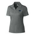 thumbnail image 2 of Women's Cutter & Buck Steel Old Dominion Monarchs CB DryTec Genre Textured Solid Polo, 2 of 3