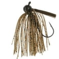thumbnail image 3 of Reaction Tackle Football Jig (3-pack) 3/8 oz Green Pumpkin, 3 of 8