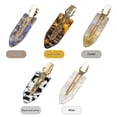 thumbnail image 2 of 10 Pcs No Bend Hair Clips for Women Styling Sectioning, 2.7" No Crease Bangs Hair Clips, Curl Pin Clips with Storage Box for Hairstyle Bangs Waves Makeup Application, 10 Colors, 2 of 5