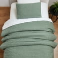 thumbnail image 2 of Better Homes & Gardens Paisley Matelasse 2-Piece Comforter Set, Sage,T/TXL, All Ages, 2 of 6