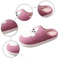 thumbnail image 5 of kamemir Fuzzy Slippers Women Womens Cozy Memory Foam Slippers Soft Warm Slip On Faux Fur House Slippers,Anti-Skid Rubber Sole,Creative Gifts for Women Mom Girlfriend(Purple,8.5), 5 of 6