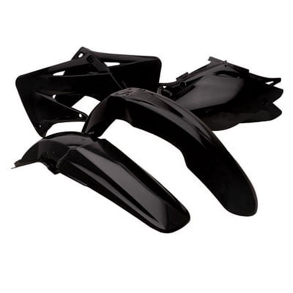 Acerbis Replica Plastic Kit Black for Honda CRF450R 2004