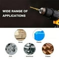 thumbnail image 2 of 3 in 1 Spiral Tap Hex Shank Drill Bit Set, Professional Thread Tap Drill Bit Set, Metric Combination Threading Tools Kit, Quick Change Impact Driver Socket, Professional Repair (Gold-Long), 2 of 7