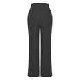 thumbnail image 6 of yueewhu Wide Leg Pants for Women Loose Yoga Pants with Pockets Petite/Regular/Tall Stretch Casual Lounge Pants (Black, L), 6 of 6