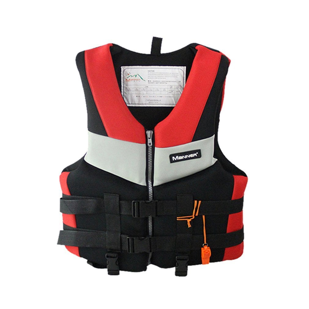 Adults Life Jacket Universal Swimming Boating Skiing Drifting Foam Vest by