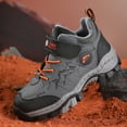 thumbnail image 5 of Kids Leather Outdoor Non-Slip Sneakers Boys Girls Unisex-Child Comfortable Athletic Running Walking Shoes Children Climbing Hiking Shoes, 5 of 6