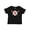 AB-Black, variant on First Birthday Weathered Baseball Design with Bats Boys or Girls Baby T-Shirt