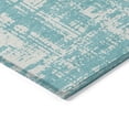 thumbnail image 4 of Addison Rugs Chantille Indoor/Outdoor Transitional Modern Aqua Washable Rectangle Rug, 1'8" x 2'6", 4 of 6