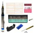 thumbnail image 1 of 60pcs Engraving Tool Kit Multi-Functional Electric Micro Engraver Pen Portable Mini DIY Vibro Engraving Tool for Jewelry Glass Wood Metal Ceramic, 1 of 7