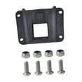thumbnail image 1 of Adaptador de bolsa de transporte frontal, placa adaptadora de bolsa de bicicleta fácil de usar, soporte de estante de bolsa portátil, adaptador de, 1 of 8