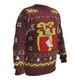 thumbnail image 3 of Suéter The Simpsons Navideño para Hombre Talla EEG Color Vino, 3 of 4