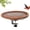 Green_Base#831, variant on Detachable Iron Bird Bath and Feeder for Yard and Garden – Wrought Iron Hanging Birdbath Bowl, Easy to Clean Outdoor Bird Feeder for Courtyard Patio Decor