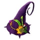 thumbnail image 2 of Sombrero de Halloween Fernando puntiagudo de ala ancha para disfraces, 2 of 8