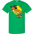 thumbnail image 3 of Inktastic Roaring Tyrannosaurus Rex Witch on Halloween T-Shirt, 3 of 5