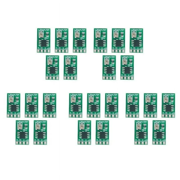 25PCS 30-1500MA Adjustable Constant Current LED Driver DC 3.3V 3.7V 4.2V 5V PWM Control Board Buck Power Module
