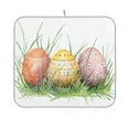 thumbnail image 2 of Easter Eggs Dish Drying Mat Kitchen Mats Microfiber Counter Absorbent Dish Pad Drainer Rack, 2 of 8