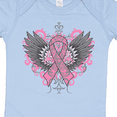 thumbnail image 4 of Inktastic Breast Cancer Cool Wings Boys or Girls Baby Bodysuit, 4 of 5