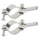 thumbnail image 2 of 1 Pair Oar Lock Socket Side Mount 1 3/8in to 1 3/4in Inner Diameter Clamp On Row Lock Brackets, 2 of 9