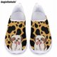 thumbnail image 1 of Zapatos planos casuales para mujer Doginthehole, zapatos de malla con estampado de dibujos animados de cachorros bonitos, cómodos y livianos, zapatos de enfermera sin cordones, 1 of 5