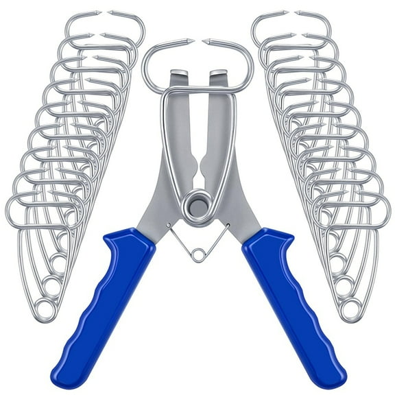 Miter Spring Clamps Kit 20 Miter Clamps with Spring Loaded Pliers for Woodworking Picture Frames Wood Trim Moldings