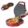 thumbnail image 1 of COMMERCIAL CHEF Countertop Pizza Maker, Indoor Electric Countertop Grill, Quesadilla Maker with Timer, 1 of 7