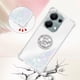 thumbnail image 3 of Funda para Xiaomi POCO M6 Pro 4G con Brillo Líquido Flotante, Purpurina, Parachoques y Anillo Giratorio Soporte, 3 of 5
