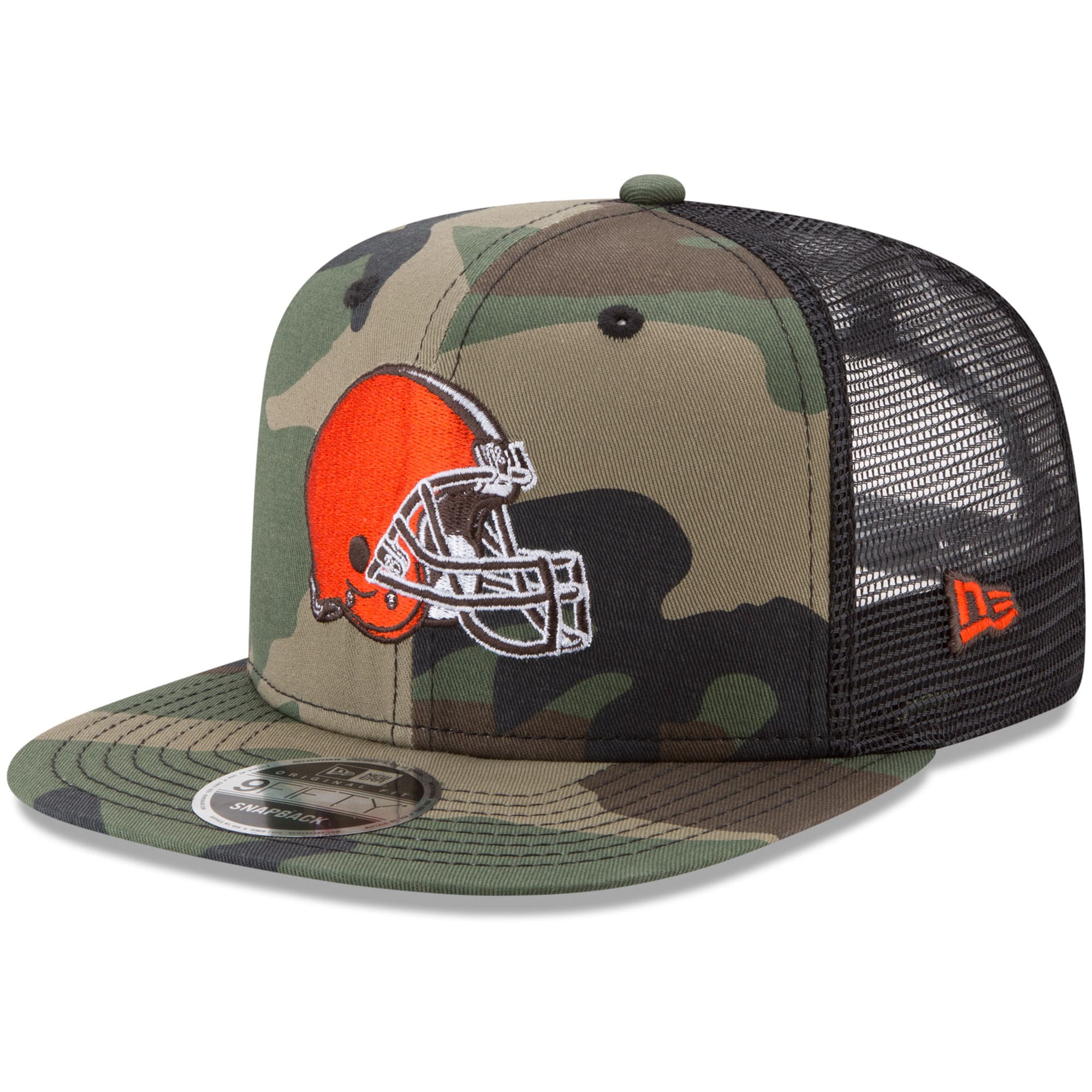 Men's New Era Woodland Camo/Black 