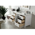 thumbnail image 4 of James Martin Vanities 527-V60S-3IBK Bright White Palisades 60" Free Standing Single Basin, 4 of 5