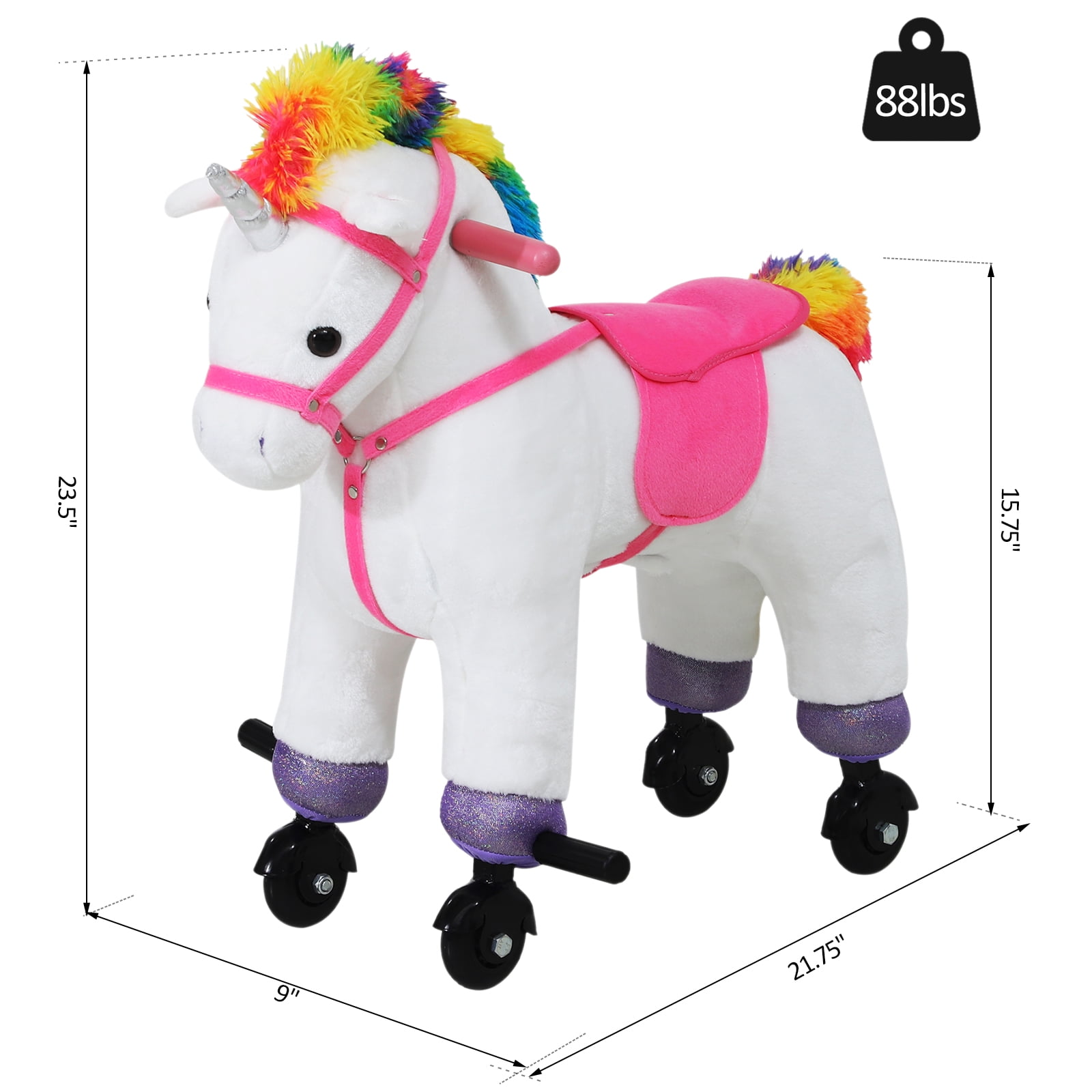 unicorn horse toy walmart