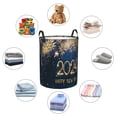 thumbnail image 6 of Haiem Happy New Year 2024 (3) Laundry Basket, Laundry Hamper, Collapsible Laundry Baskets, Dirty Clothes Hamper, Waterproof with Handles for College Dorm, Family-Medium, 6 of 8