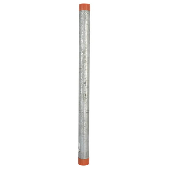B&K Mueller 1-1/4 in. D X 24 in. L Galvanized Steel Pre-Cut Pipe
