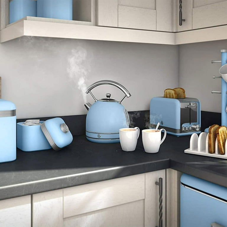 Smeg Pastel Blue Retro Electric Tea Kettle + Reviews