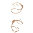 thumbnail image 1 of 2 / set 1m x 1.5mm 2mm Cuerda de cordones de cuero redondos de piel de vaca para joyas Collar de DIY Macarena Cuerda de cordón de joyería, 1 of 8