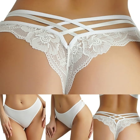 

〖TOTO〗Women Panties Womens Underwear Cotton Bikini Panties Lace Soft Hipster Panty Ladies Stretch Briefs