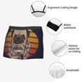 thumbnail image 5 of Kdxio Men's Boxer Briefs with Pug dog Yoga Print - Comfortable and Breathable Underwear for Everyday Wear, 5 of 7
