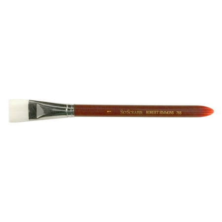 - Robert Simmons White Sable Watercolor Brush, Short Handle, Skyscraper, 1
