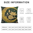 thumbnail image 5 of YINGXI  Throw Pillow Covers Geometric Velvet Pillow Cases Moon Star Decorative Cushion Cases for Sofa Living Room 24x24in, 5 of 5