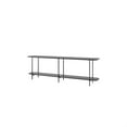 thumbnail image 5 of Manhattan Comfort Console Table d'Appoint Celine 70.86 avec Pieds en Acier Noir, 5 of 5