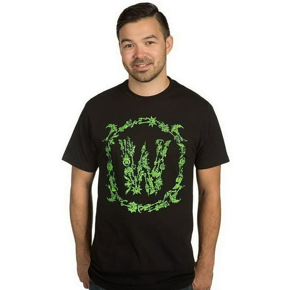 JINX Inc. World of Warcraft: Legion Artifacts Men's Tee, Small (Black) Male